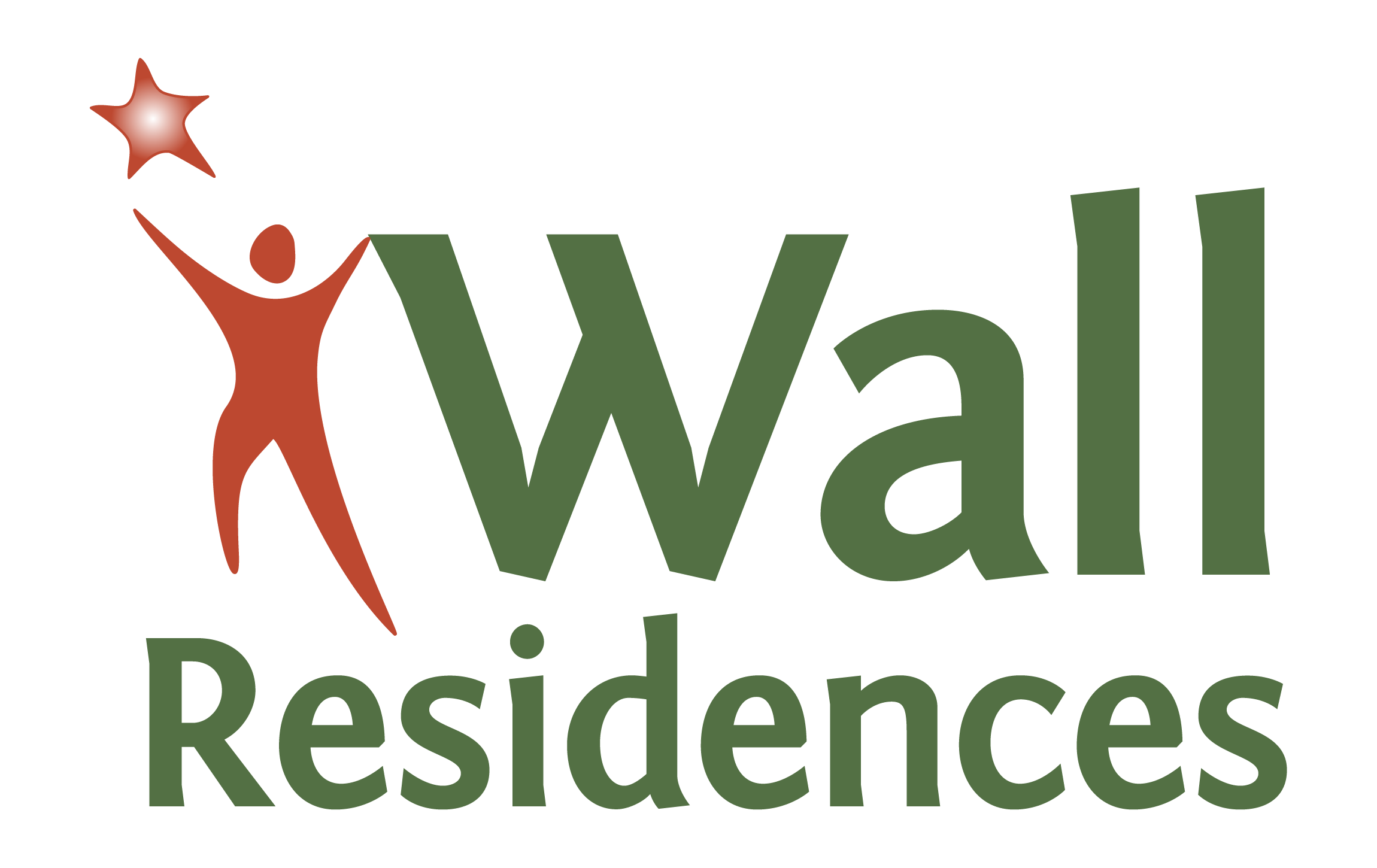 Colored logo for Wall Residences